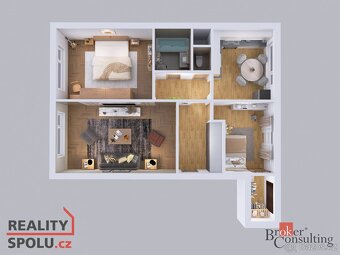 Prodej, byty/3+1, 76 m2, Turistická 1783/8, 32300 Plzeň, Plz - 16