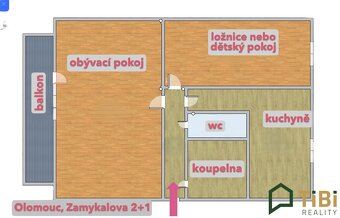 Prodej bytu 2+1 72 m², podíl na zahradě, Olomouc - Lazce - 16