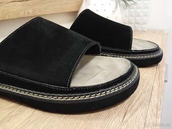 Super Gear pánské nazouváky vel. 45 kožené - 16