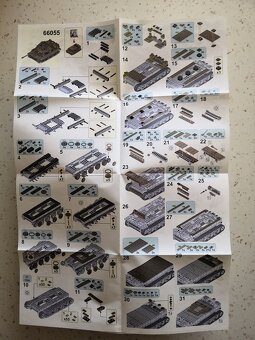 Stavebnice tank Tiger, kompatibilní s LEGO - 16