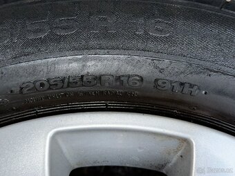 Original ALU kola Škoda Spectrum 16" 7J ET45 + 205/55/R16 - 16