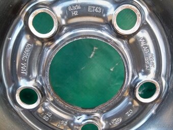 4x Disky Fabia I 5x100 R14+Letní Pneu 185/60R14:Cena za sadu - 16
