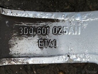 ALU kola VW 17" 7,5J ET40 pneu 235/55/R17 + rezerva - 16