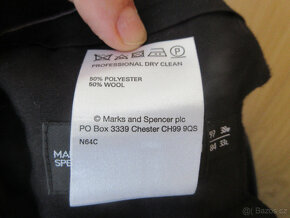Pánský oblek Marks § Spencer, zn.Autograph-měřte - 16
