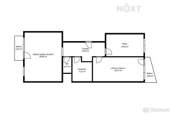Prodej byt 3+kk, 86㎡ - 16
