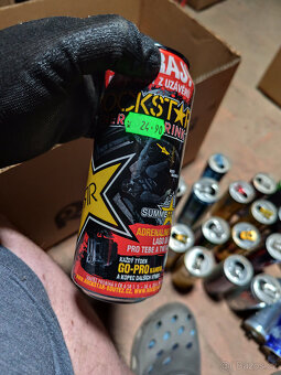 Plechovky od Energy Drinků  Rockstar - 1 - 16