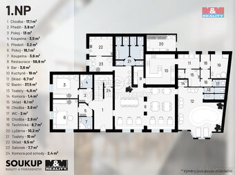 Prodej hotelu, penzionu, 1049 m², Janské Lázně, ul. Sportovn - 16