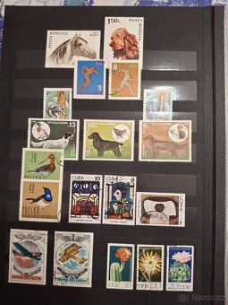 FILATELISTICKÉ ALBUM SE ZNÁMKAMI - 16