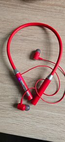 Bluetooth sluchátka přes krk v červené barvě - 16