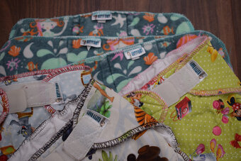 Set 3 kalhotkové a 3 vícevrstvé pleny Katyv baby - 16