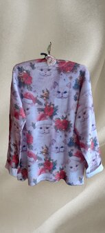 Vánoční svetr - kočky - NOVÝ - 16