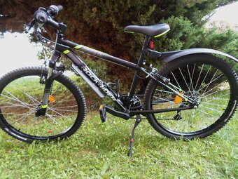 Černé dětské kolo 9-12 let, 24" palců - 16