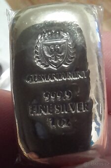 Stříbrné slitky - 16