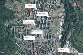Pronájem bytu 1+kk, DV, 20 m², Kadaň, ul. Golovinova - 16