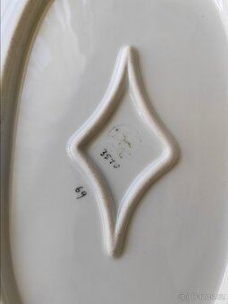 Luxusní porcelánovi servírovací talíře Pirkenhammer Rococo - 16