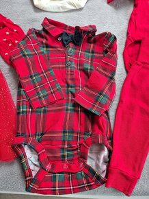 Vánoční oblečky, body, kalhoty, šaty - 16