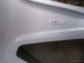 letní alu kola 5 x 114.3 205 60 16 originál nissan - 16