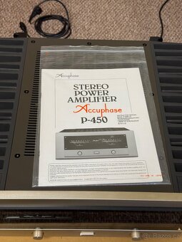 Accuphase C-2400; Accuphase P-450 - 16