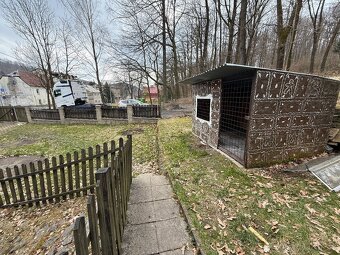 Pronájem atypického bytu 3+1, 95 m2, garáž, zahrada, Dubí - 16