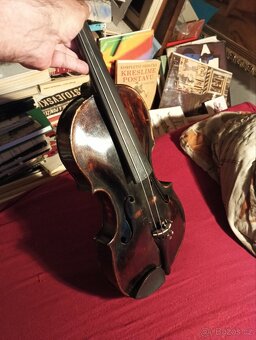 Staré housle 4/4 ,Helmer,1760 - 16