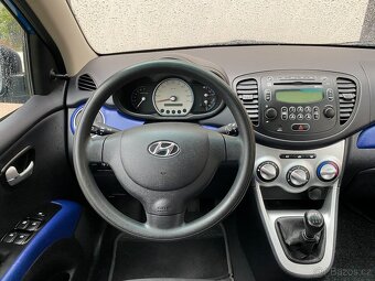 Hyundai i10, 1.1 49kW, klima, nová STK - 16