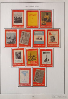 Album zápalkových nálepek 1945 - 1958 č.2 - 16