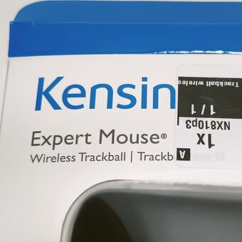Kensington Expert Mouse Wireless – bezdrátový trackball - 16