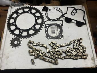 Díly motoru yamaha YZ250F 2008 - 16