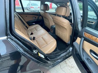 BMW E61 535d LCI, nebourané, nová STK - 16