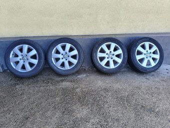 Alukola Vw Golf, Touran, 16 originál vč. 205/55 R16 91V - 16