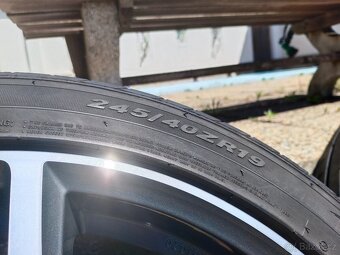 ALU kola R19, 5x112. Letní 245/40 - 16