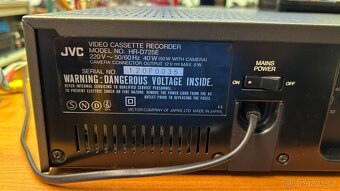 JVC HR-D725E Vintage HiFi Stereo video, vzácné + ovladač - 16