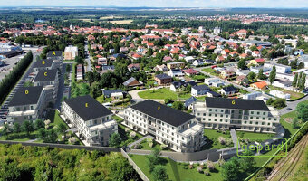 Pronájem bytu 2+kk s balkonem, sklepem a parkovacím stáním v - 16