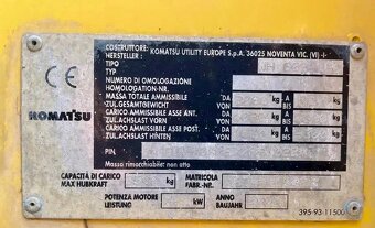 MANIPULÁTOR Komatsu WH609-1ED - 16