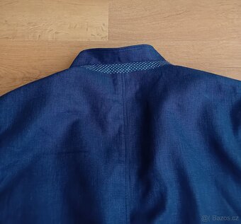 Calamar pánské sako vel. 3XL len + bavlna nové - 16