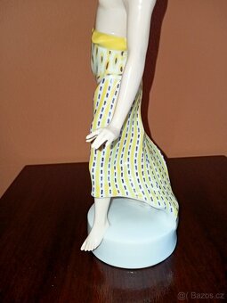 Tanečnice  ART-DECO  Značeno  ROSENTHAL 23,5 cm super stav - 16