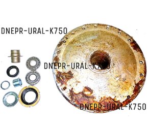 Brzdové pakny nové pneu i-40 3.75-19 Dněpr Ural M72 K750 - 16