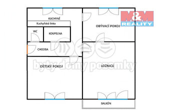 Prodej bytu 3+1, Havířov, ul. Dlouhá třída - 16