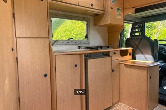 Fiat Ducato Dethleffs; krátká verze,(5m) sklápěcí postel - 16