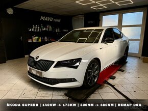 CHIP TUNING - REMAP DSG - ŠKODA SUPERB / VW PASSAT / ARTEON - 16