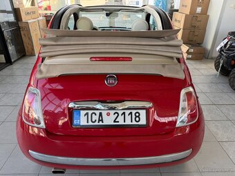 Fiat 500C, 1.2 4V 69k Cabrio REZERVACE - 16