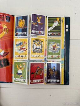 simpsons, zberatelske kartičky vsechny + album - 16