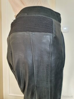 Kalhoty na moto Tschul Kožené Vel. 38 M - 16