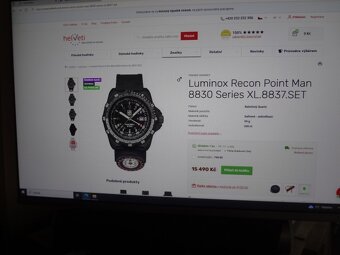 Luminox recon point man 8831 KM s GMT. - 16