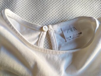 Nová slavnostní sukně H&M a halenka Zara vel. 128 - 16