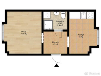 Prodej bytu 1+1 v osobním vlastnictví 24 m², Jeseník - 16