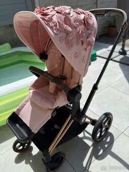 Prodám kočárek Cybex Priam – Simply Flowers Light Pink, - 16