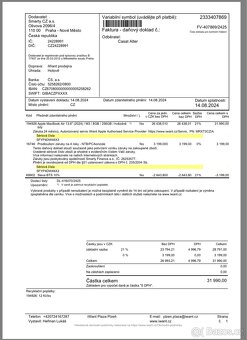 Prodám MacBook Air M3 13.6” 8/256 2024 - 16