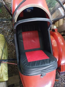 Jawa 350/634 se sajdou. GO - 16