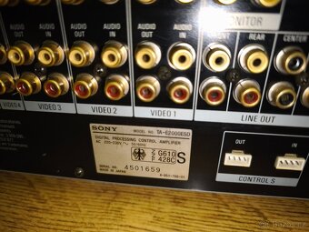 Předzesilovač SONY TA-E2000 ESD,pěkný, kompletní,čti popis - 16